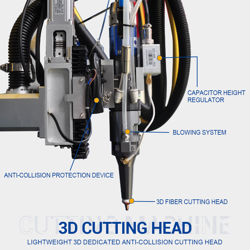 TH-RC2000A【FOB】FANUC 3D 6 Axis Robot Laser Cutting Machine for Metal Sheet Tube Cutting