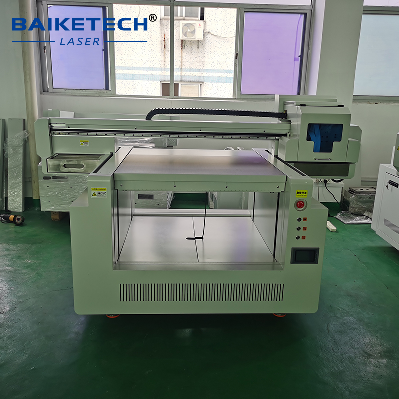 TH-9060【FOB】Fully Intelligent UV Flatbed Printer for Crystal Marker Cylinder Mirror Printing