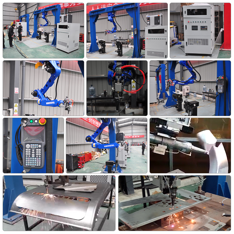 TH-RC3000G【FOB】YASKAWA Robot 3D 6 Axis Laser Cutting Machine for Metal Sheet Tube Cutting