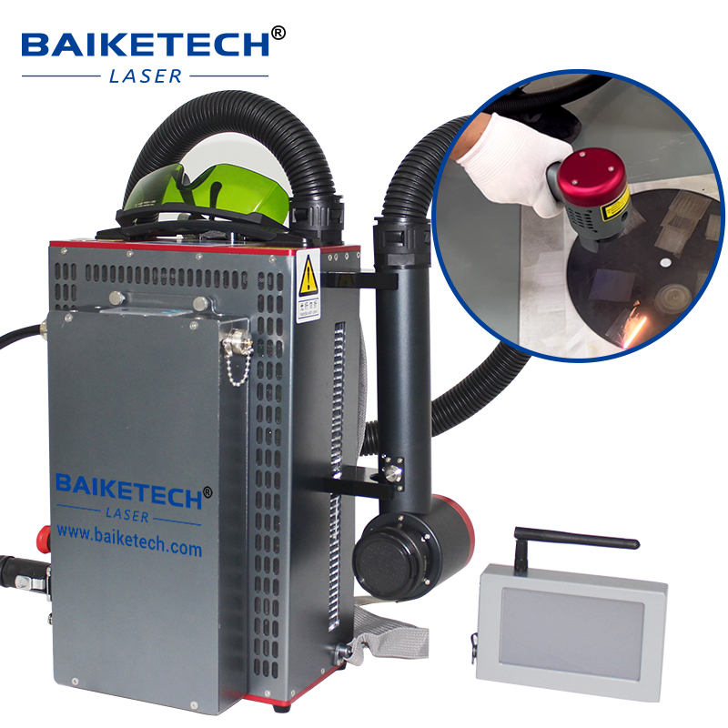 TH-FLC100SC MAX【FOB】MAX Air-Cooled Laser Cleaner Backpack Machine 