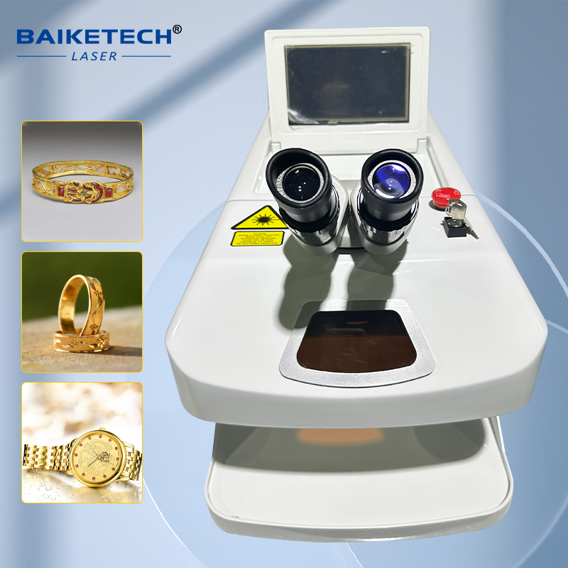 Baiketech TH-JW60A 60W Desktop Jewelry Laser Welding Machine With Built-in CCD Built-in Water Chiller System