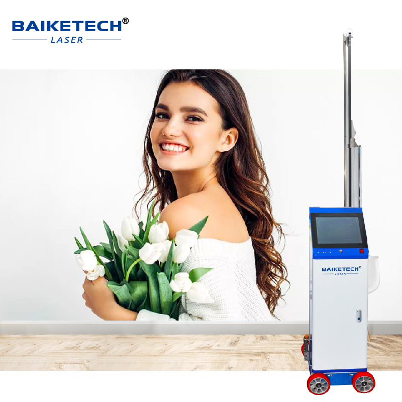 AI 3D Wall Covering Printing Machine Wall Mural Printer High Resolution High Speed Wall Printing Equipment CMYK 4 Color Water-based ink Automatically Large image Painting Device TH-GW32