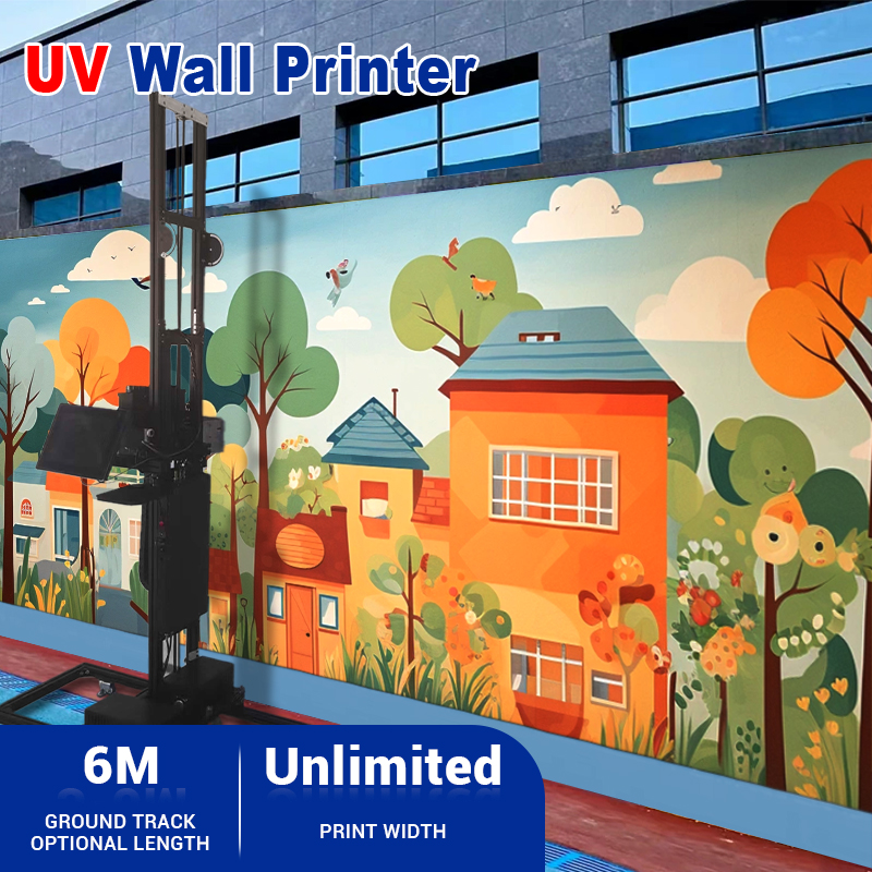 Baiketech TH-UV300A UV Inkjet Printer Speedy Solutions for Wall Art Durable Wall Printing Equipment for Long-Term Use Create Custom Wall Painting 3D UV Inkjet Printer Machine