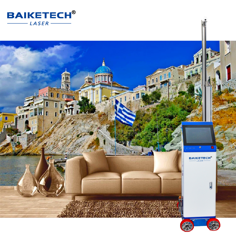 AI 3D Wall Mural Printer  High Resolution Wall Printing Machine CMYK 4 Color UV Ink Automatically Large image Painting Device TH-UV16