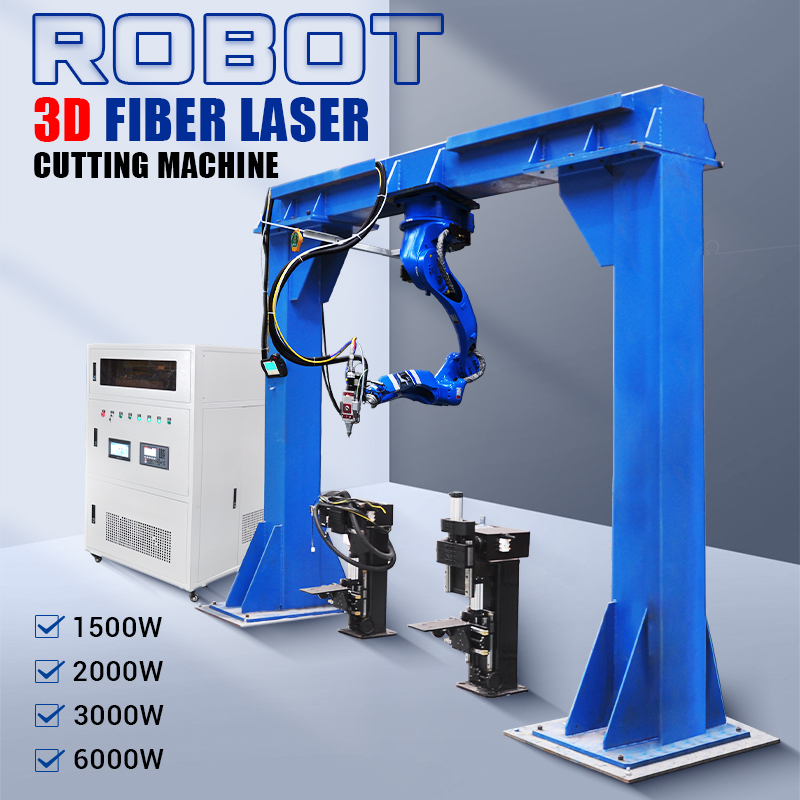TH-RC3000S【FOB】Chinese Top Brand Robot Arm 3D 6 Axis Laser Cutting Machine for Metal Sheet Tube Cutting