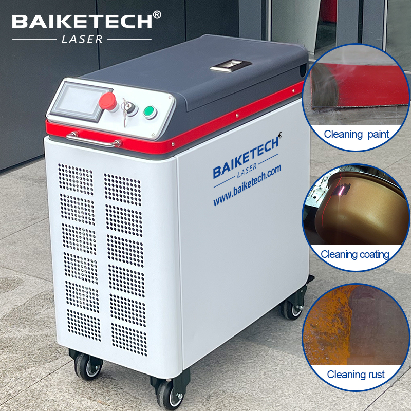 TH-FLC500S JPT 1.5mJ【FOB】Single-mode MOPA Pulse Fiber Laser Cleaning Machine Cabinet Air Cooling