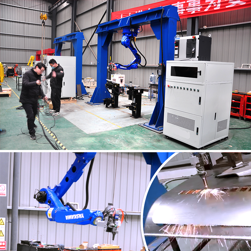 TH-RC2000G【FOB】YASKAWA Robot 3D 6 Axis Laser Cutting Machine for Metal Sheet Tube Cutting