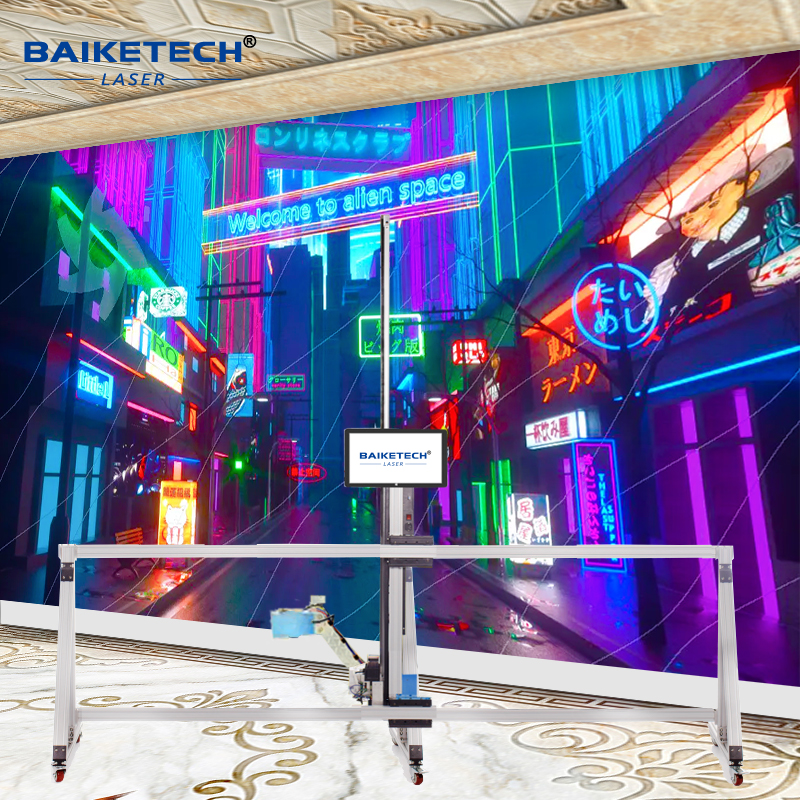 TH-GW32T【FOB】High Precision AI Intelligent Wall and Floor Printer for Mural Painting