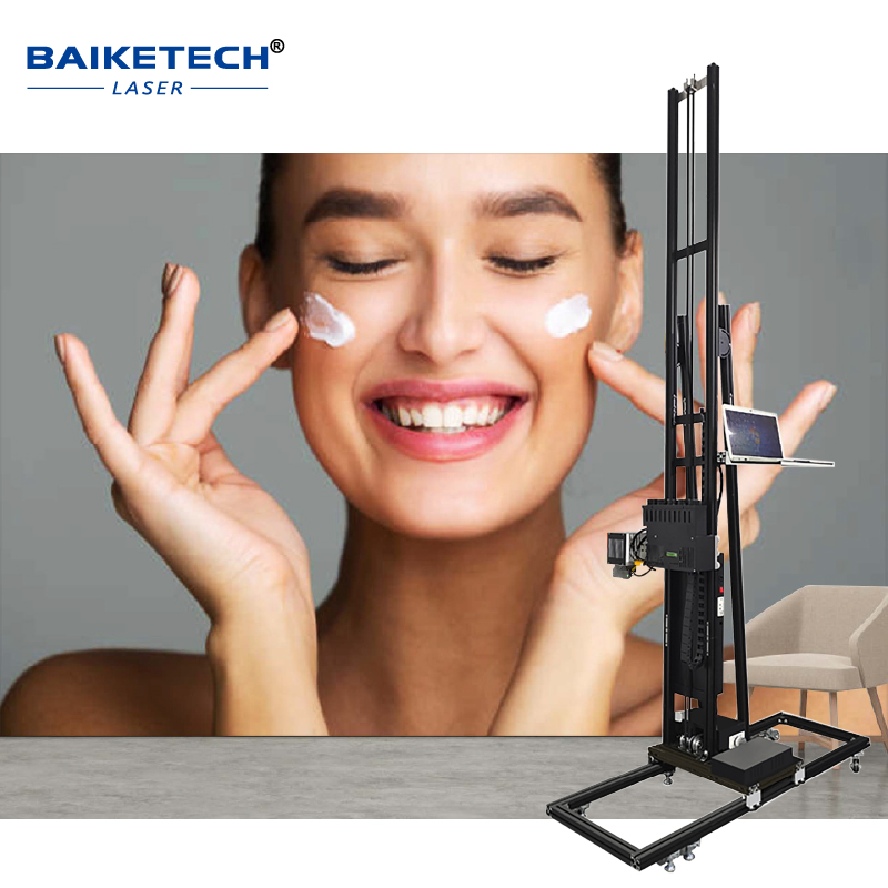 TH-UP3200S【FOB】Rail Wall Printer with CMYKW UV Ink for wall printing