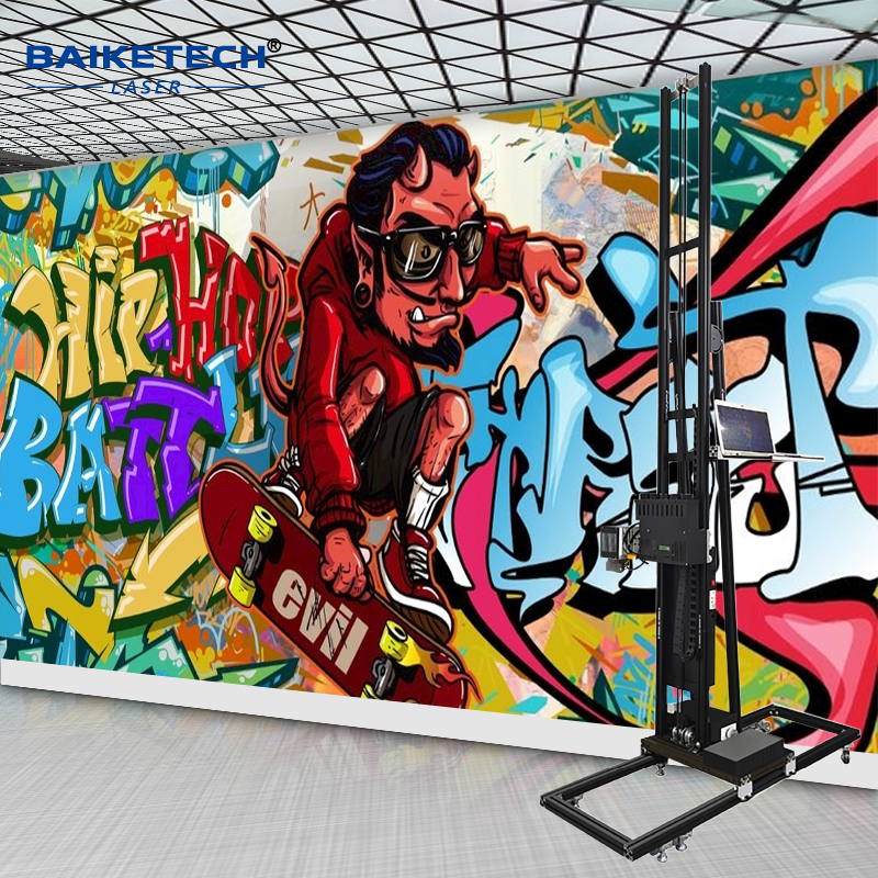 TH-UP1600T【FOB】Portable Rail Wall 3D Printer with UV Ink for Wall printing