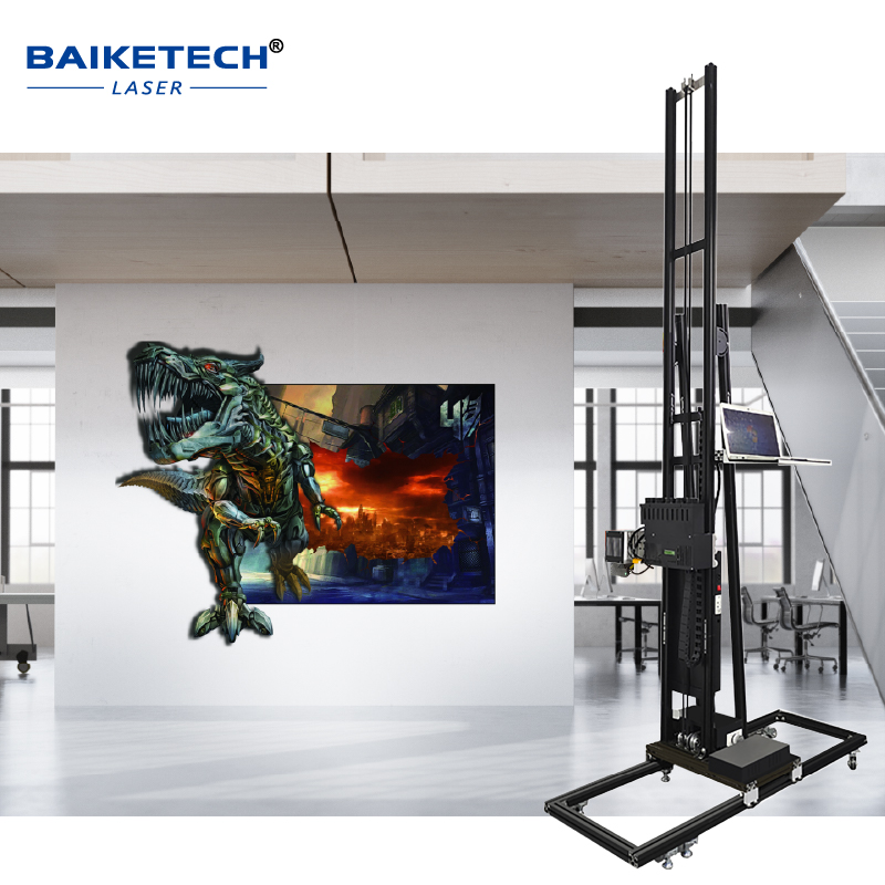 TH-UP3200T【FOB】Portable Rail Wall 3D Printer with UV Ink for Wall printing