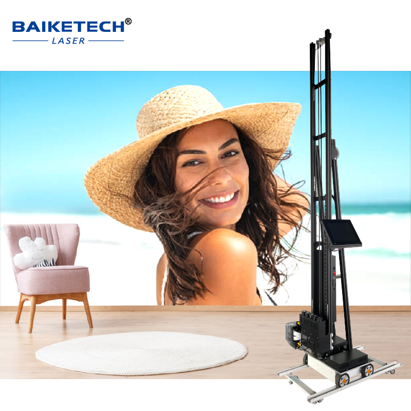 TH-UP1600P【FOB】Wheeled Vertical Wall Printer for Indoor and Outdoor Graffiti 