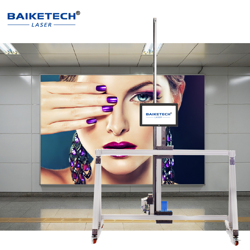 TH-GW256T【FOB】High Precision 2-in-1 Wall&Floor Printer Epson H18 Nozzle for Wall Printing Floor Painting