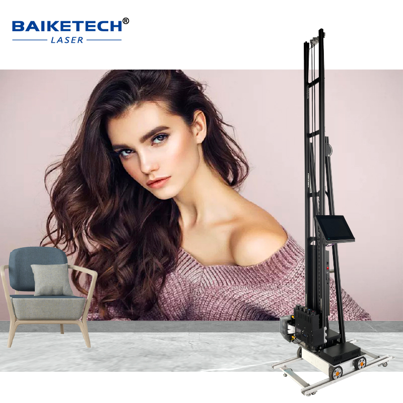 TH-UP900P【FOB】Wheeled Vertical Wall Printer for Indoor and Outdoor Graffiti 