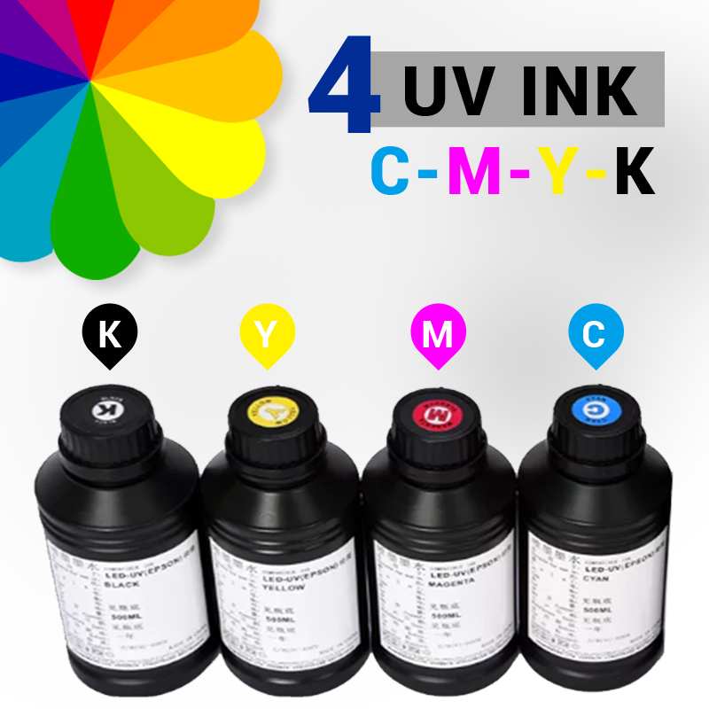 TH-UP900S【FOB】Rail Wall Printer with CMYKW UV Ink for wall printing