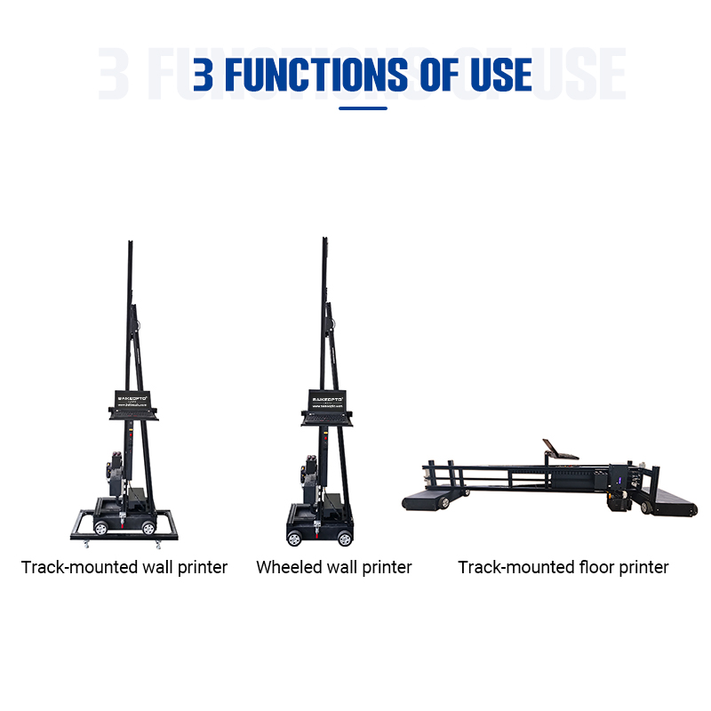 TH-200XT【FOB】2-in-1 Wall and Floor Printer for 3D Wall Decoration and Road Graffiti