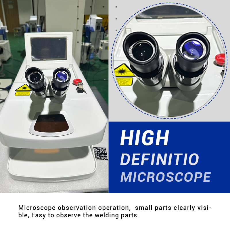 Baiketech TH-JW60A 60W Desktop Jewelry Laser Welding Machine With Built-in CCD Built-in Water Chiller System