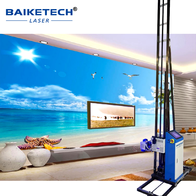 TH-UP1400 Plus【FOB】Mural Wall Printing Machine with CMYKW Ink for Wall Decoration