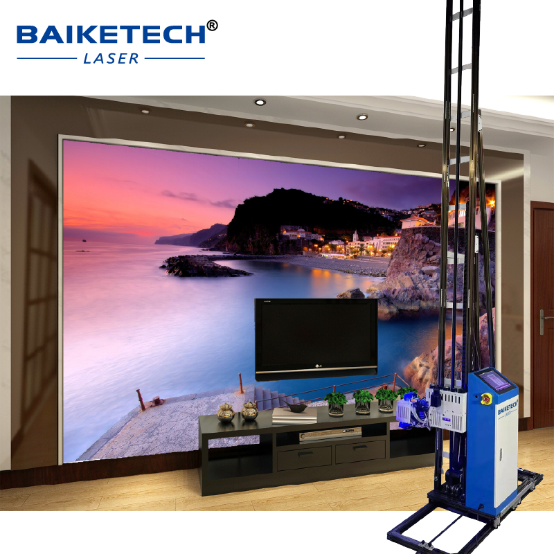 TH-UP1400 Plus【FOB】Mural Wall Printing Machine with CMYKW Ink for Wall Decoration