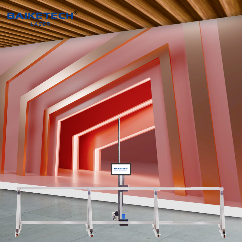 TH-UV32T【FOB】 Fast Speey 2-in-1 Wall and Floor Painting Machine with High-end Epson H16 Printhead