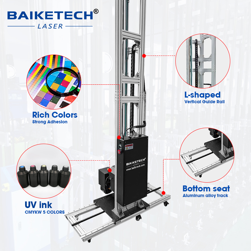 TH-UP200TX【FOB】Industrial UV Wall Printer High Precision Vertical Inkjet for 3D Mural and Commercial Decoration