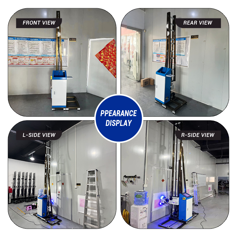 TH-UP200 Plus【FOB】Mural Wall Printing Machine with CMYKW Ink for Wall Decoration