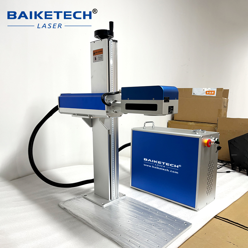 FM-400MAX【FOB】3D Dynamic Focus Fiber Laser Marking Machine Air Cooled Metal Deep Engraving Equipment for Curved Inclined Cylindrical Surface Permanent Laser Etching