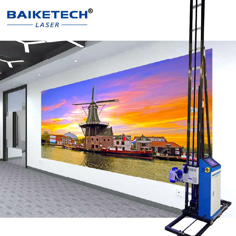 TH-UP200 Plus【FOB】Mural Wall Printing Machine with CMYKW Ink for Wall Decoration