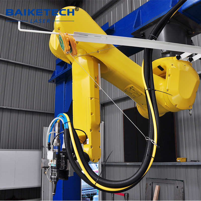 TH-RC6000B【FOB】FANUC 3D 6 Axis Robot Laser Cutting Machine for Metal Sheet Tube Cutting
