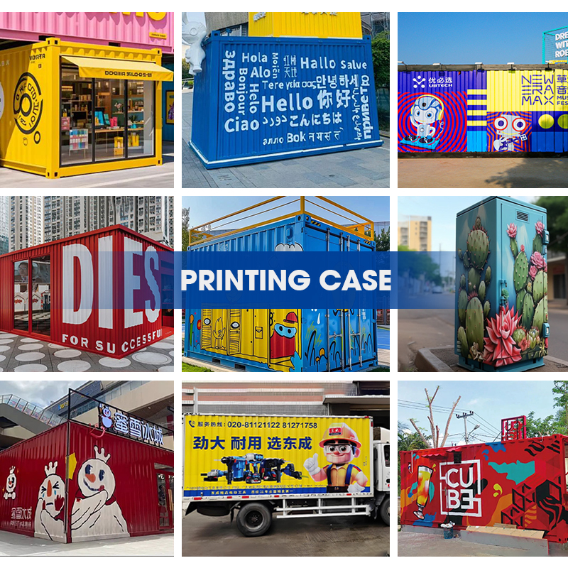 TH-UP1600TX Plus【FOB】Vertical UV Printing Machine for Custom Shipping Container Murals, Works on Uneven Walls