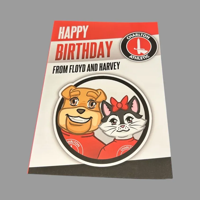 Floyd and Harvey Birthday Card