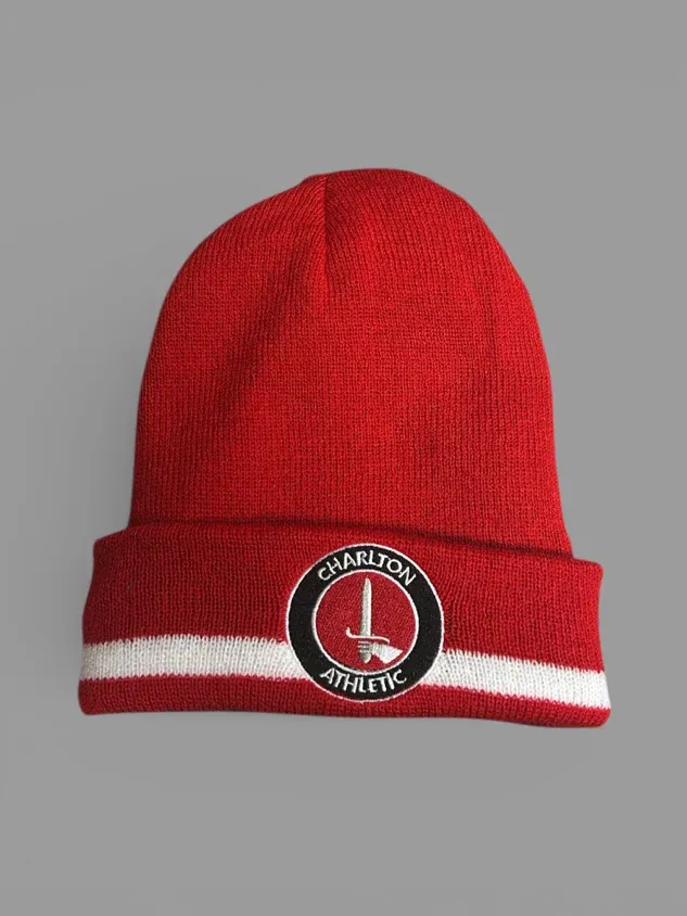 Adults Knitted Reversible Hat with Turnup 