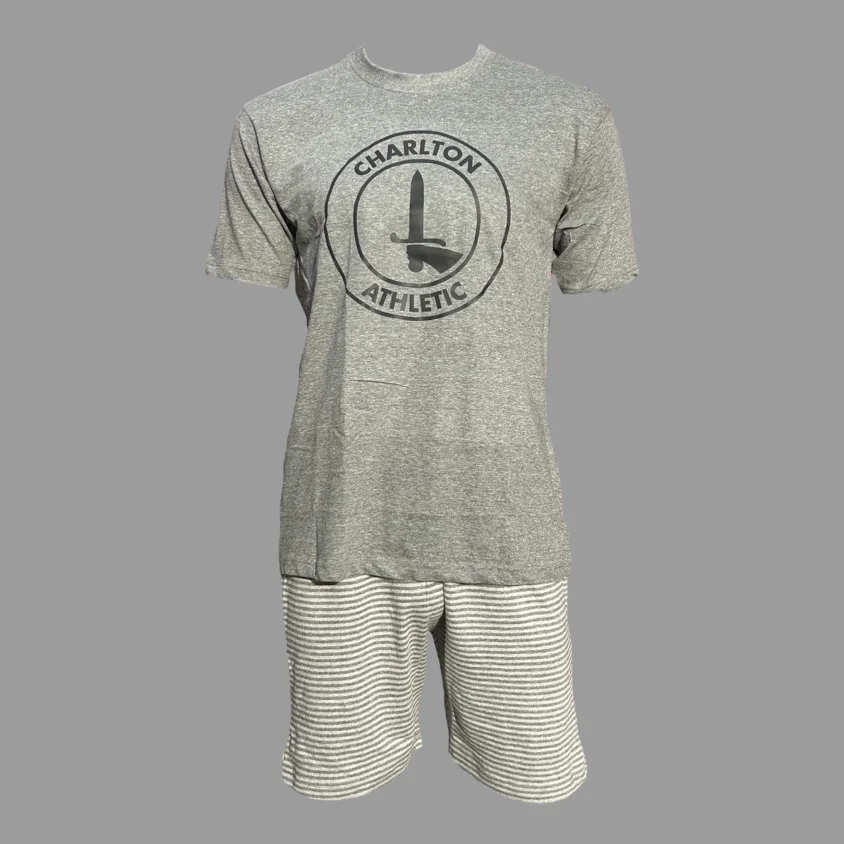 Charcoal Shorty Pjs Set 