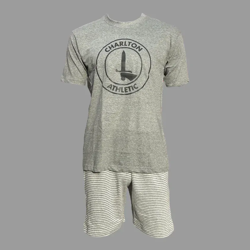 Charcoal Shorty Pjs Set 