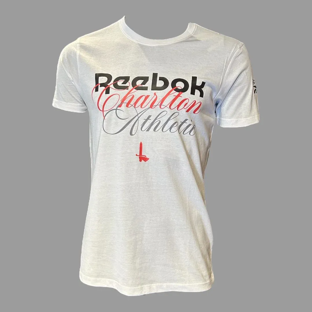 Reebok/Charlton White Graphic Tee 