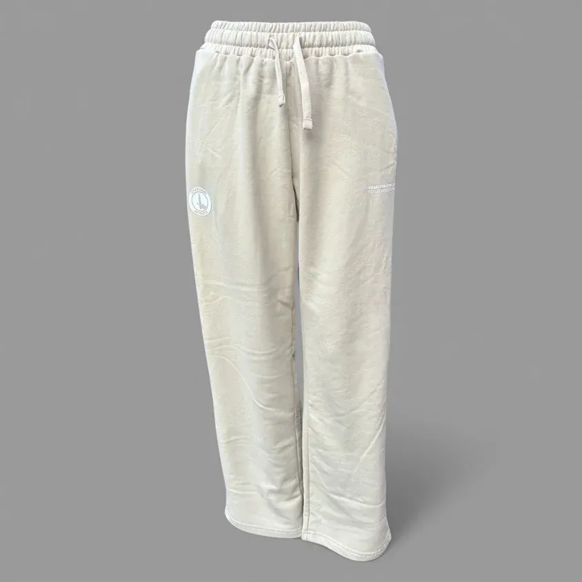 Wide Leg Oatmeal Pants