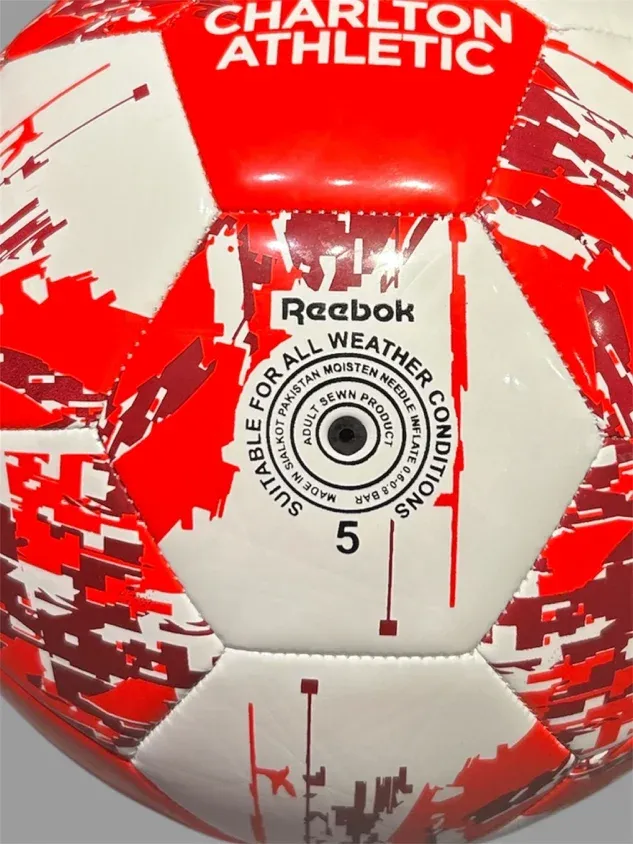 Red Cafc/Reebok Football Size 5