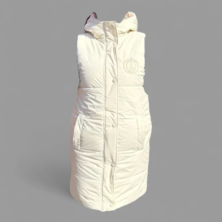 Ladies Cream Gilet