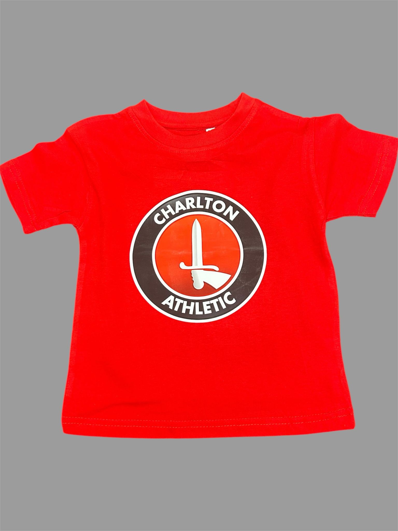 Dalton Red Tee with Crest