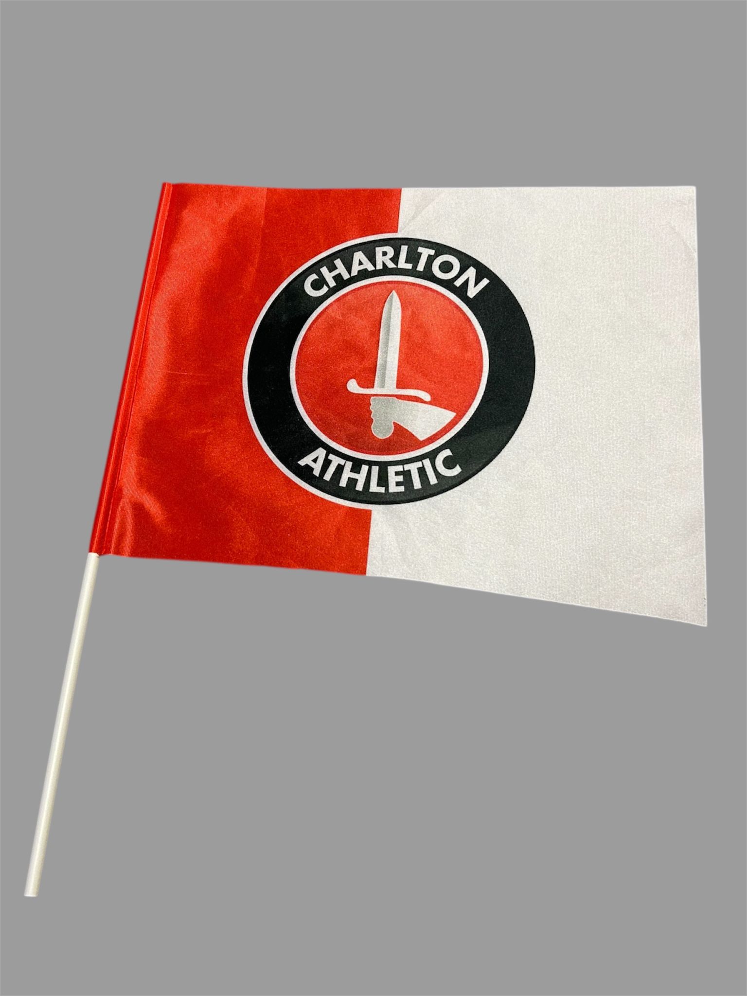 Hand Flag with Crest
