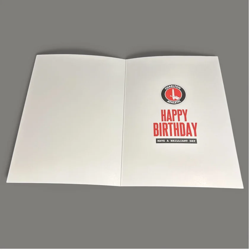 Crest Happy Birthday Card