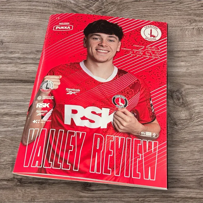 Home Programme Portsmouth 