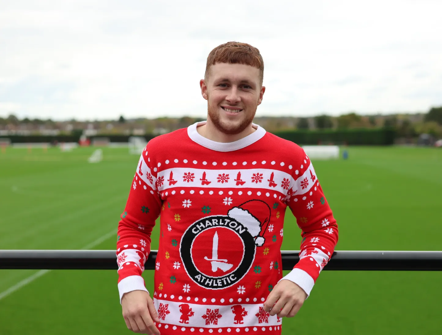 Junior Charlton Christmas Jumper 