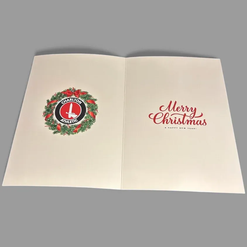 Wreath Christmas Card