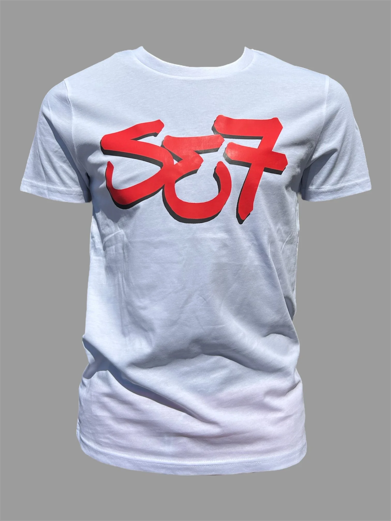 White SE7 Tee 