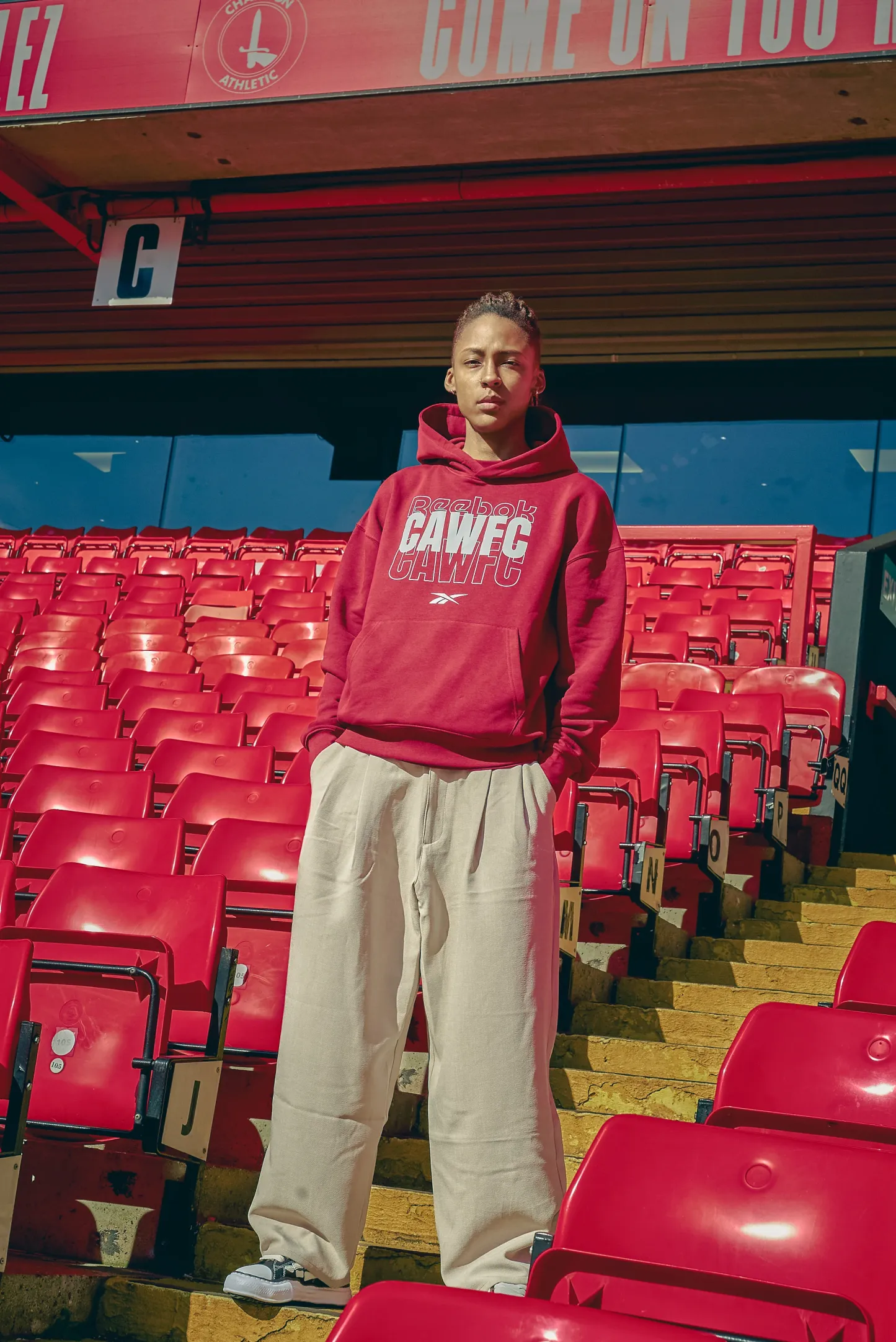 CAWFC Maroon Hoody Adult