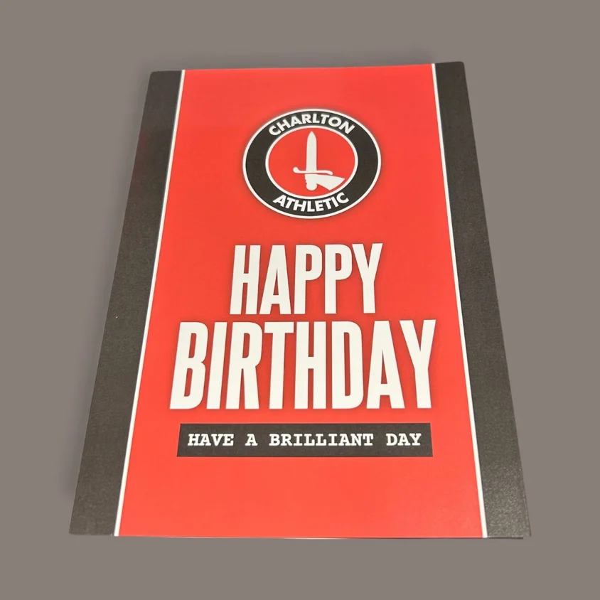 Crest Happy Birthday Card