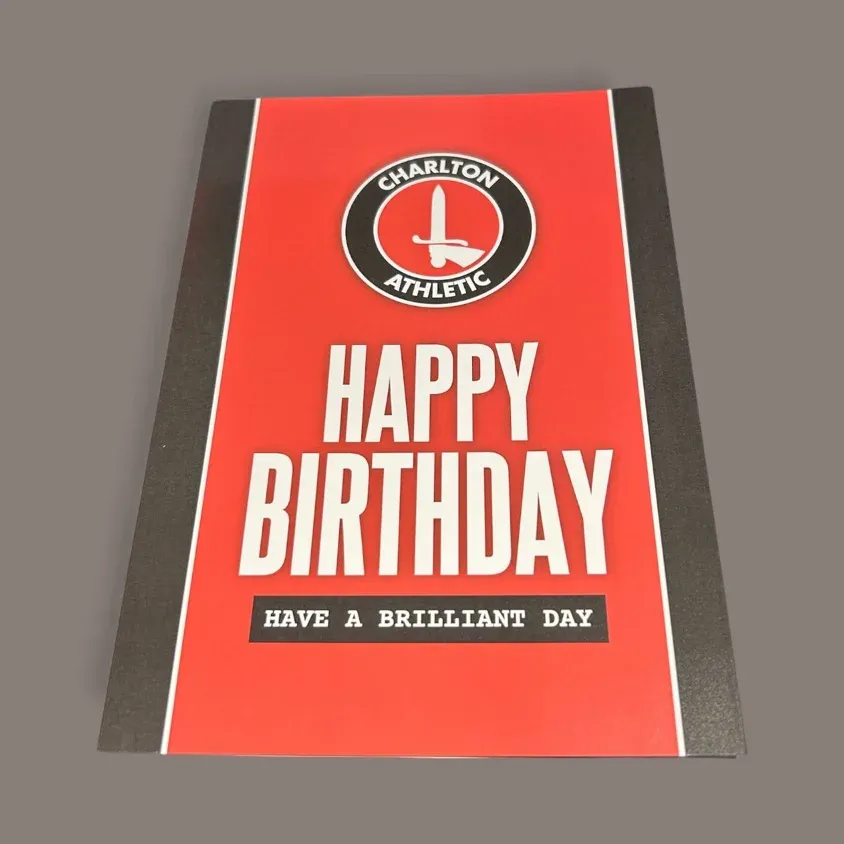 Crest Happy Birthday Card