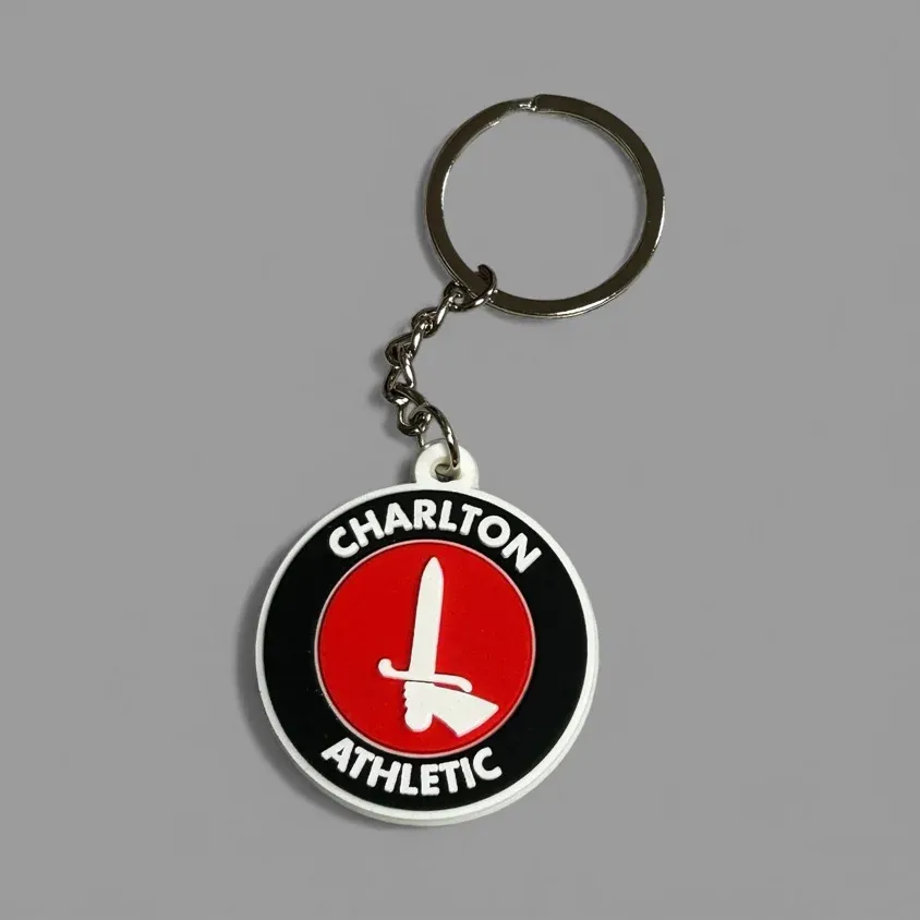 Pu Crest Keyring 