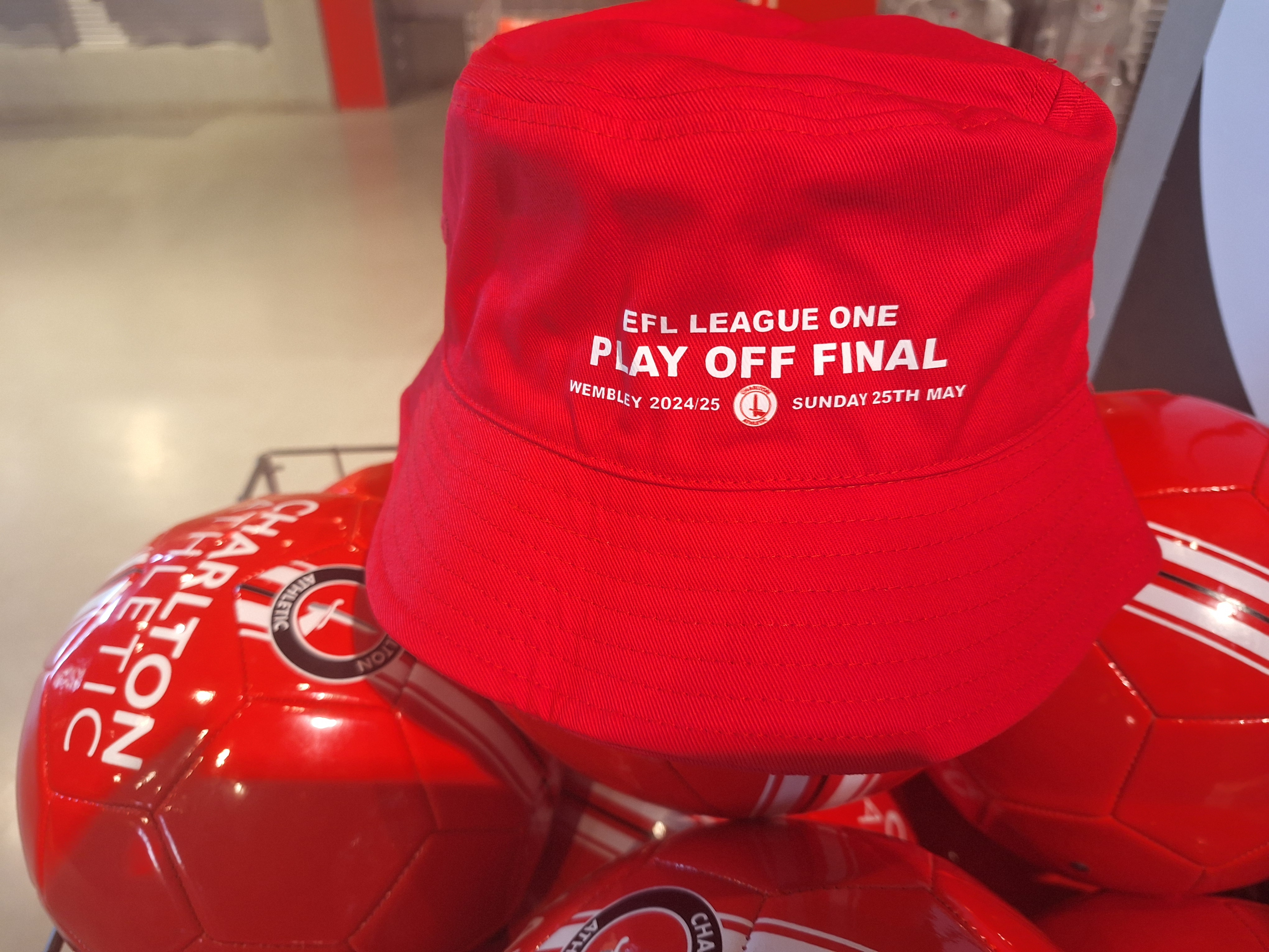 Red EFL Final Bucket Hat
